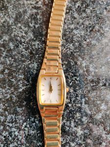 Original Titan Ladies Gold Watch