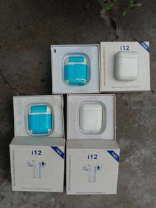 🔊 4 Pcs i12 AirPods – Non Working Condition