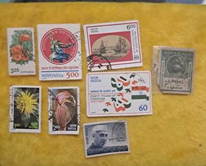 Vintage Stamps of India