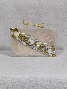 Elegant Beaded Clutch