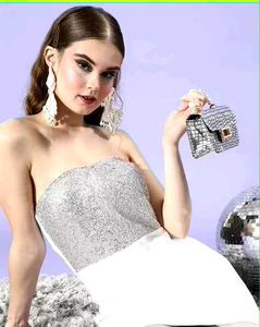 Sequin Tube Dress