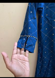 Blue Printed Kurti