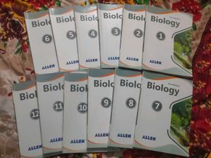 Allen Physics, Chemistry ,Biology Books Set