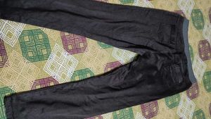 Brown Pull-on Pants