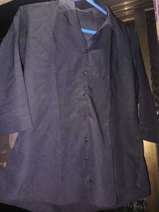 Classic Black Button-Down Shirt