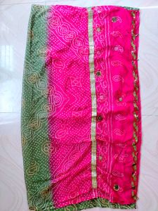 बांधनी लहंगा चोली