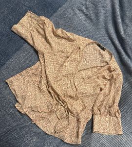 Floral Wrap Blouse