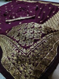 Beutiful Saree With Blouse 🤩