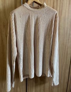Velvet Mock Neck Top- Size S