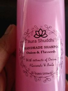 Handcrafted Onion &amp; Flaxseeds Shampoo