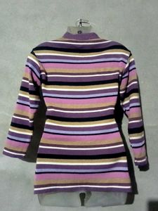 Striped Embellished Top