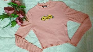 Two Cute Aesthetic Ribbed Tops (COMBO)