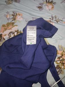 New Dressberry Cut Out Ribbed Top, M