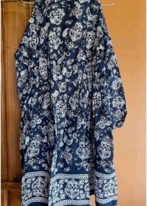 Paisley print cotton dress (M, 34/35&#34;)