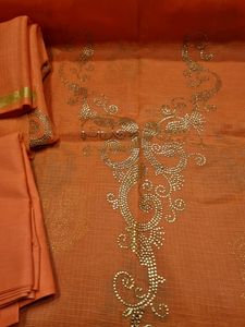 3PC Unstitched Salwar Kameez  Suit Material