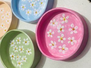 Mini Trinket Trays Set Of 4