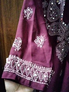 Chikenkari Kurta