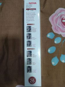 Beauty NOVA 2 IN 1 HAIR STRAIGHTENER AND CURLER