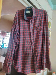 Checked Red Shirt