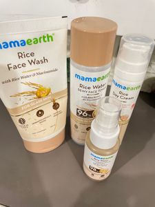 Mamaearth Rice Skincare Combo