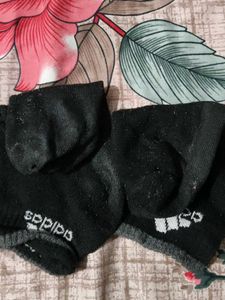 Adidas Black Ankle Socks