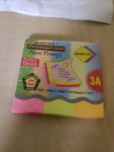 Neon Prompt Sticky Notes
