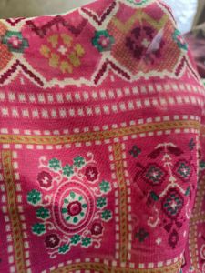 Vintage Pink Patterned Fabric