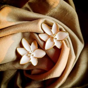 Korean Flower Earrings