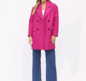 Hot Pink Overcoat/Blazer