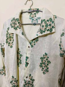 Floral Print Kurti Set