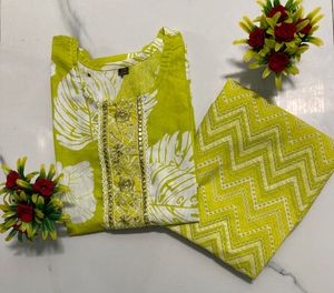 Kurti With Plazzo Set
