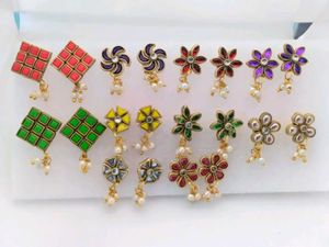 Assorted Stud Earring Collection