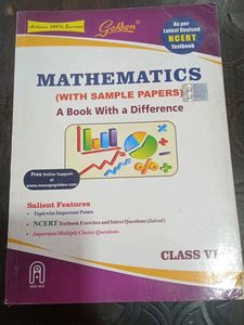 Maths Sample Paper Book Class6