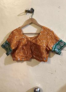 Elegant Sequin Embroidered Saree