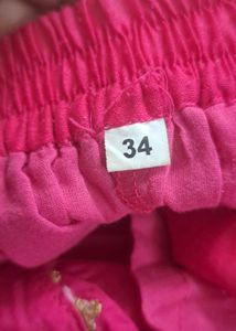 Pink Embroidered Kurta Set