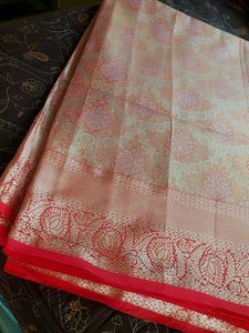 One Gram Gold Original Heavy Banarasi Silk Saree