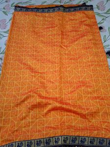 Orange Saree