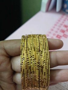 Set of Gold-Toned Bangles