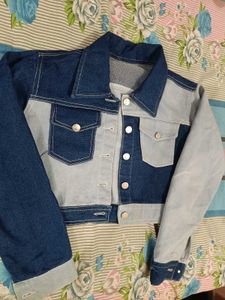 Denim Patchwork Jacket