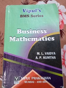 BMS. Business Mathematics Textbook