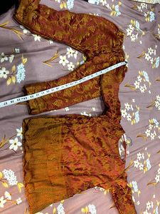 Girls ethnic coord set