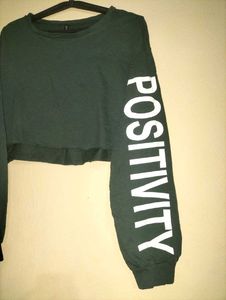 H&amp;M Crop Sweatshirt