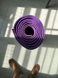 Yoga Mat Mint Condition With Carry Sleeve