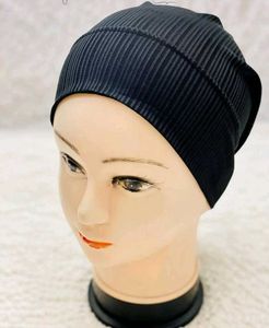 Ribbed Jersey Hijab Cap Pack OF 2