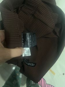 H&amp;M Brown Flared Leggings