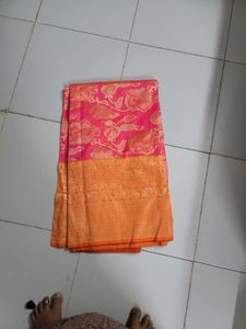 Elegant Floral Saree