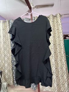 Black Ruffle Dress