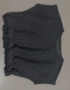 Stylish Gray Knit Top
