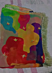 Price Drop by 200  Multicolour Rajputi Odhna