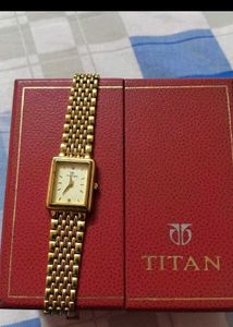Titan Gold Watch